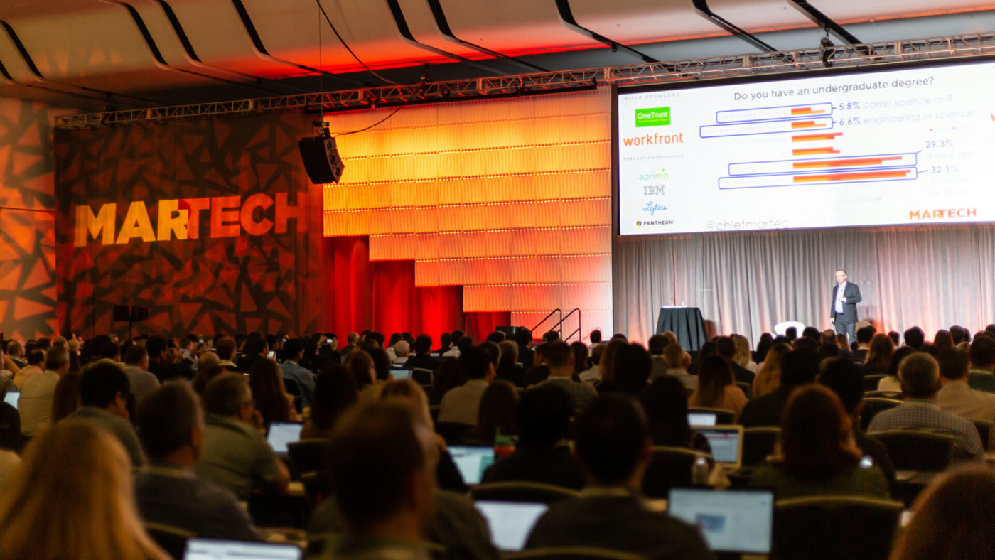 The MarTech agenda is live! See what’s in store