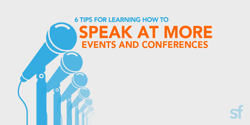 How To Speak At More Conferences
