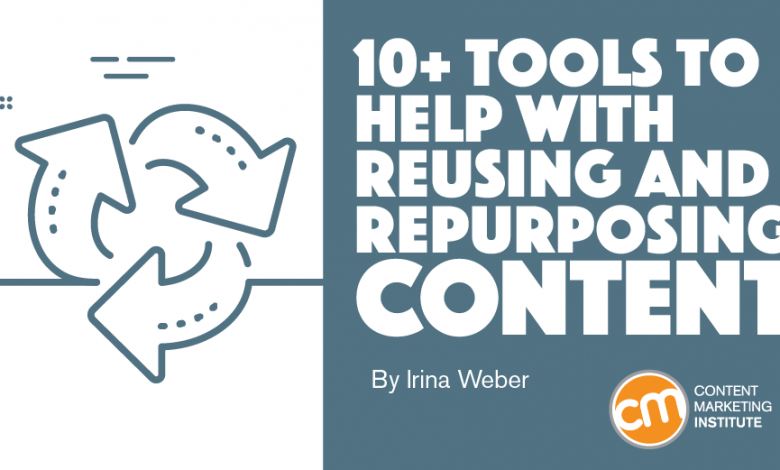 10 công cụ giúp tái sử dụng và thay thế nội dung
