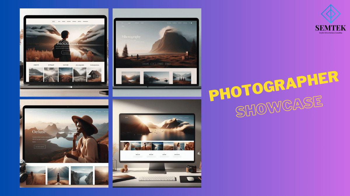 Mẫu Photographer Showcase - Trang Web Cá Nhân